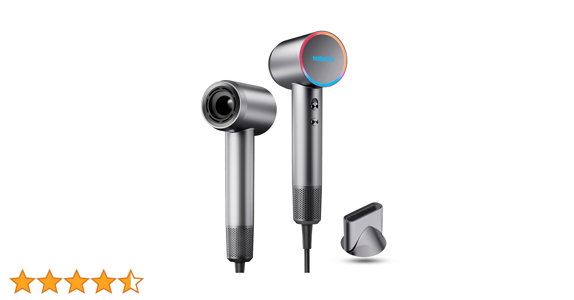 NISSYO【日本正規品・最新型ドライヤー】グレー　美容師監修マイナスイオン強力 楽天市場】【新発売限定500円オフ】日本正規品 2025最新型